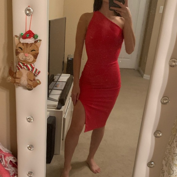 Fashion Nova one shoulder dress xs NWT - Picture 3 of 4